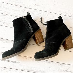 Dolce Vita | Black Suede Booties
